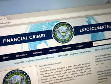 fINCEN WEBSITE